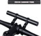 Homeet Carbon Tube Fahrrad Lenker Extender 20CM Doppel Halterung Lenker Fahrrad Halter Zubehör für Taschenlampe, LED-Licht, Tacho, GPS
