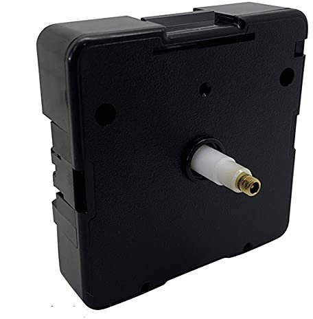 New Replacement UTS Quartz German Euroshaft Movement Mechanism Motor (16mm Shaft - Clock Faces 4-6mm Thick)