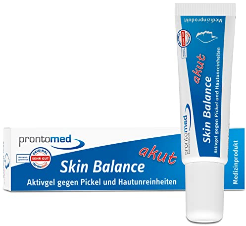 Prontomed Skin Balance akut 8ml - Innovatives Aktivgel gegen Pickel und Hautunreinheiten | beugt Entzündungen effektiv vor