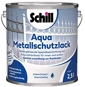 Schill Aqua Metallschutz 3 in 1 (2,5l Weiß)