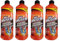 Mr Muscle for Kitchen & Bathroom Sink Cleaner Drain Gel 500ml (Pack of 4)