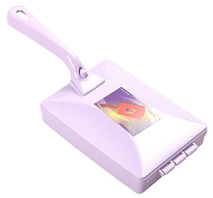 Pomrone Multifunktionaler Teppichkehrer - Manuelles Haushaltswerkzeug mit Doppelrollen-Teppich-Tischbürste für Teppiche, Tische, Sofas