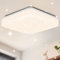 ZMH Deckenlampe Led Deckenleuchte Schlafzimmer - 15W Schlafzimmerlampe Sternenhimmel Neutralweiß Flurlampe Klein Glitzer Küchenlampe Quadratisch Flur Deckenbeleuchtung für Küche Kinderzimmer