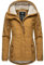 Ragwear Damen warme Winterjacke kurz mit Kapuze Monade Intl Camel22 Gr. M