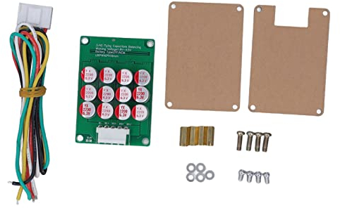 Battery Active Equalizer, 1,8 V-4,5 V 0-5,5 A 4S Battery Balance Board mit Kabel für Ternäre LFP-Lithiumzellen (mit Schale)