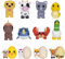 Adopt Me! AME0050 - 10er Figuren Pack, offizielle Figuren mit exklusivem Spielcode