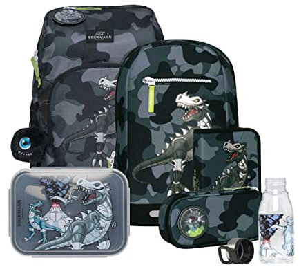 Beckmann Active Air FLX Schulrucksack Set 8tlg. (Camo Rex)