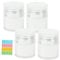 4PCS Airless Moisturiser Dispenser, Travel Pump Bottles for Toiletries, Cream Jar Vacuum Bottle, Skincare Face Cream Pump Dispenser 30ml