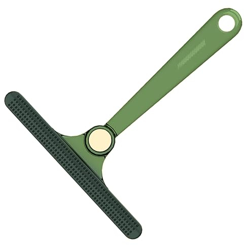 Eastrise Double Carpet Scraper,Lint Remover,Manual Brush Tool Shaver Clothes Fuzz Roller for Pet Hair,Fuzz(Green)