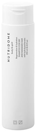 Nutridome Shampoo mit Keratin 250 ml - Regenerations und Feuchtigkeits für trockenes und geschädigtes Haar - Wirksame Wirkung, Reinigt, Weiche und glänzende Haare, für den täglichen Gebrauch