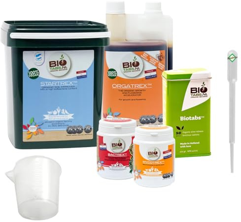 Weedness BioTabs Starterpack Big Set - Naturdünger Grow Flüssig Bio Orchideen Bonsai Organische Dünger Kit