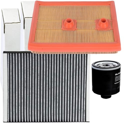 Filterset Inspektionspaket | 1864701 (F026400342, C27009 )+SAK304+SM836 für 1.2+1.4 Tsi Tfsi A3 8V Leon Golf 7