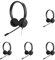 Jabra Evolve 20 UC Stereo Casque - Casque Unified Communications pour VoIP Softphone avec Annulation Passive du Bruit - Càble USB avec contrà´Leur - Noir (Lot de 5)