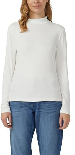 s.Oliver Slim Fit Jerseyshirt mit Stehkragen