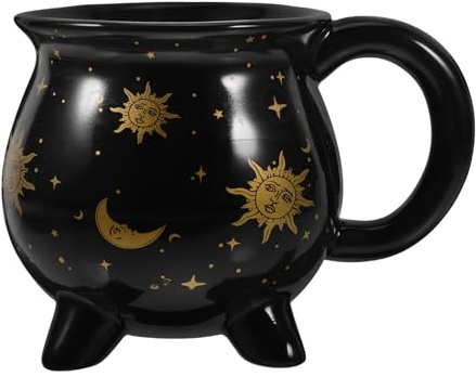 MAGICLULU Kaffeetasse 10 Oz Keramik Becher Halloween Dekoration Teetasse Geschenk Für Büro Zuhause Party