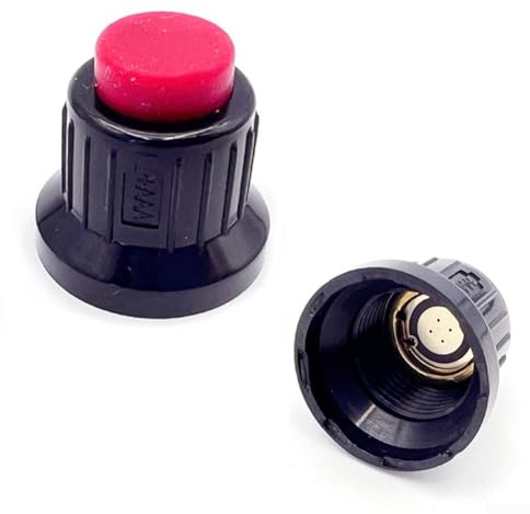 Gas-Heizstrahler für den Außenbereich, 2-teilig, Puls-Zündschalter-Set mit Federmechanismus und austauschbarem Rot (B)