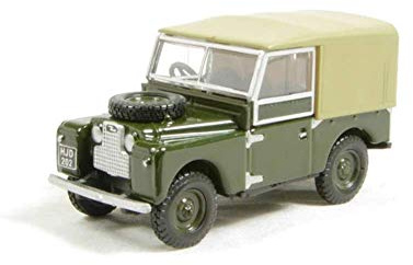 Oxford Diecast 1:76 Land Rover 88 Canvas Green Bronze Collectable model 76LAN188009