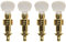 Golden Gate P-148 Banjo Mechanik - 4er Set - Gold