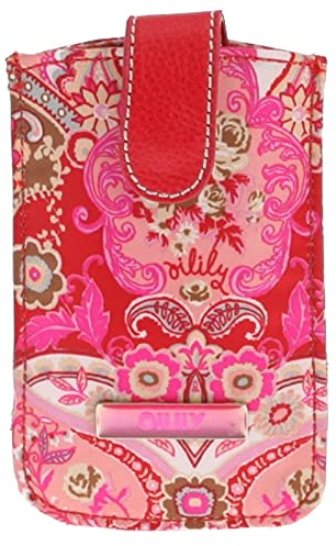 Oilily Summer Mosaic Smartphone Pull Case Strawberry