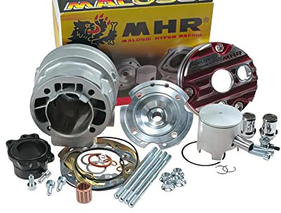 3115374 GRUPPO TERMICO MALOSSI MHR BIG BORE TESTA ROSSA 94CC D.52 CORSA 44 MINARELLI ORIZZONTALE H2O SP.13 ALLUMINIO