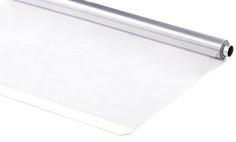 KS Handel 24 ERSATZROLLE HALB-Kassetten DUSCHROLLO ALLE Designs 7 Breiten EINFACHER WECHSEL (180x240 cm, Transparent)