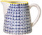 BLOOMINGVILLE Jarrita de Leche Carla Lapis - Jarra da Loza Ø 8,5 x H 8,5 cm, Azul, Cerámica, Capacidad 250 ml