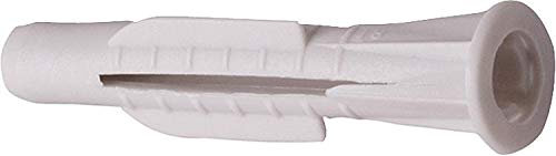 100 Universaldübel mit Kragen 6 mm