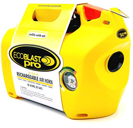 EcoBlast PRO Signal Air Horn Marine Boot Sport wiederaufladbar Luft CO2 neutral