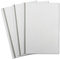 50x Trauerpapier DIN A4 Trauer-Briefpapier - mit Leinenstruktur und Schattenrand - 297 x 210 mm - 100 g/m² - Kondolenz Papier bedruckbar für Danksagung, Einladung, Anzeige Trauer