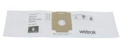 Wetrok Original 10 x Vliesfilterbeutel für Monovac, Durovac, Bantam