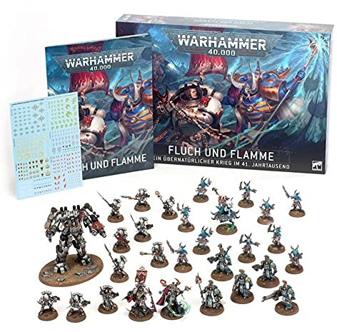 Warhammer Games Workshop Warhammer 40000 Fluch und Flamme HX 04 Brettspiel für Erwachsene ab 14 Jahren