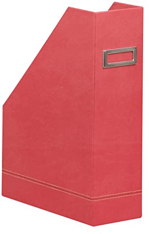 Rhodia 194552C Stehsammler 10x25x31cm Kunstleder Korallenrot
