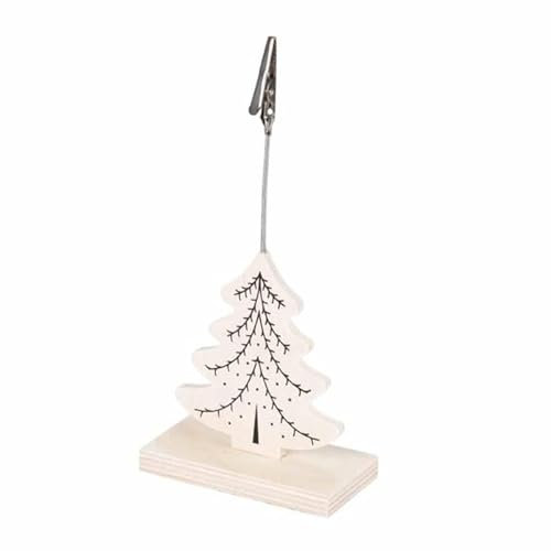 Clip Porte Nom de Noël Nordic Sapin Naturel