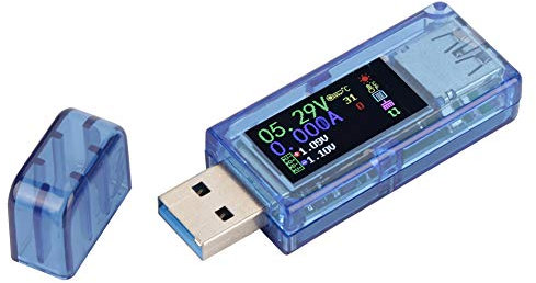 USB Tester AT34 USB 3.0 Colore USB Meter FNB38 USB LCD Tester Voltmetro Amperometro Multimetro Caricatore USB Tester