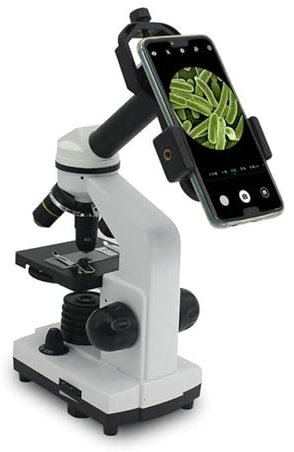 Soporte adaptador universal para teléfono móvil con pinza de muelle Soporte para microscopio monocular Clip Soporte Accesorios Adaptar Soporte Montar Telescopio Clip de teléfono móvil