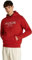 Tommy Hilfiger Herren Hoodie mit Bauchtasche, Rot (Dark Magma), L
