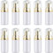 Axaooqeld Bulk Pack of 10 Foam Pump Bottles, 30ML Each, for Soap, Shampoo, and Lotion, Ideal for Face Cleaning