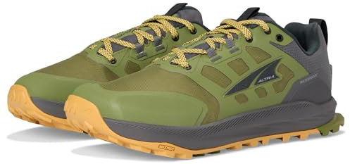 Altra Herren Lone Peak 9 Waterproof Low Sneaker, Oliv, 44 EU