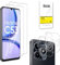 E-Hamii Protector de Pantalla Compatible con Realme C53 [2 Piezas]+Protector de Lente de Cámara [2 Piezas] Vidrio Templado 9H [Resistente a los Arañazos,Sin Burbujas] [Transparente]
