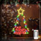 kopotma 2Ft Large Christmas Decorations Tree LED Lights, Christmas Tree Window Silhouette Lights Decorations, Christmas Wall Window Hanging Lights for Indoor Outdoor, Garden, Home Decor