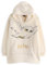 Harry Potter Mädchen tragbarer Decken-Hoodie | Kinder-Fleecepullover mit Kapuze in Beige | Hedwig Owl bestickte Sherpa-gefütterte Loungewear mit Taschen für Kinder