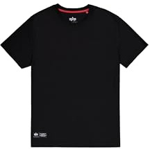 Alpha Industries Herren Label T Back Print T-Shirt (1er Pack)