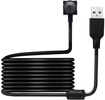 Luobannm1080P HD Webcam Full HD 1080P Webcam for PC Laptop CCTV Outdoor Camcorder Video Security Camera 3.7mm Lens