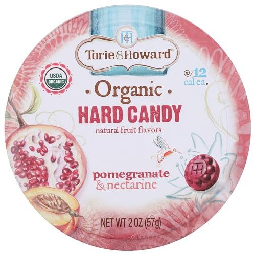 TORIE & HOWARD CANDY TIN PMGRNT & NECTRN 2OZ