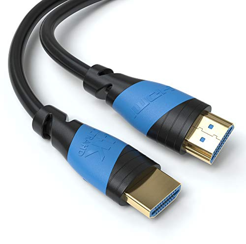 JAMEGA - 10m HDMI-Kabel 2.0 a/b - High Speed mit Ethernet - Ultra HD 4K 60Hz 4:2:0 HDR HDCP ARC 2160p CEC 3D 1080p Full HD Dolby Vision 16GBit s