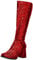 Ellie Shoes Gogo G, Stivali Chelsea Donna, Rosso, 44.5 EU