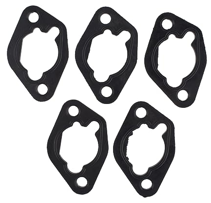 5 pièces Joint de filtre à air en caoutchouc pour Honda GX120 GX140 GX160 GX200 170F 168F générateur eau pompe moteur moteur à essence