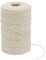 Tenn Well Baumwollgarn, 3-lagig, Bäckerschnur zum Kochen, Binden, für Geflügel, Fleisch, Wurst, DIY-Handwerk (beige) 984 Feet