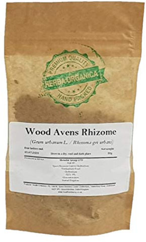 Hierba Bennet Rizoma / Geum Urbanum L / Wood Avens Rhizome # Herba Organica # Hierba De San Benito, Hierba Santa, Islera (50g)