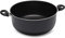 Zanetti Jumbo Casseruola 24 cm Diametro, Nero